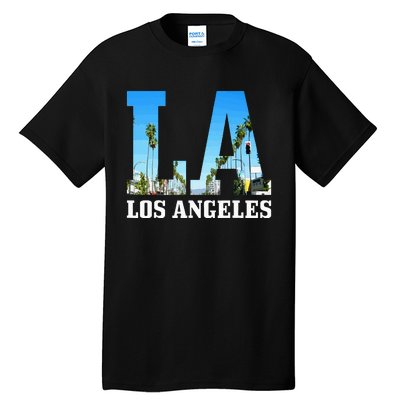 Los Angeles La Vintage California Los Angeles Tall T-Shirt