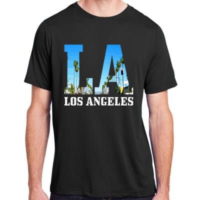 Los Angeles La Vintage California Los Angeles Adult ChromaSoft Performance T-Shirt