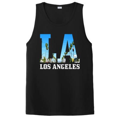 Los Angeles La Vintage California Los Angeles PosiCharge Competitor Tank