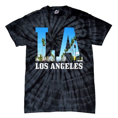 Los Angeles La Vintage California Los Angeles Tie-Dye T-Shirt