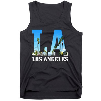 Los Angeles La Vintage California Los Angeles Tank Top