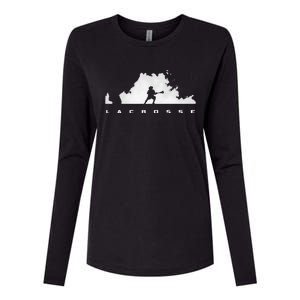 Lacrosse Apparel Lacrosse Womens Cotton Relaxed Long Sleeve T-Shirt