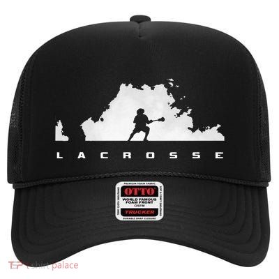 Lacrosse Apparel Lacrosse High Crown Mesh Back Trucker Hat