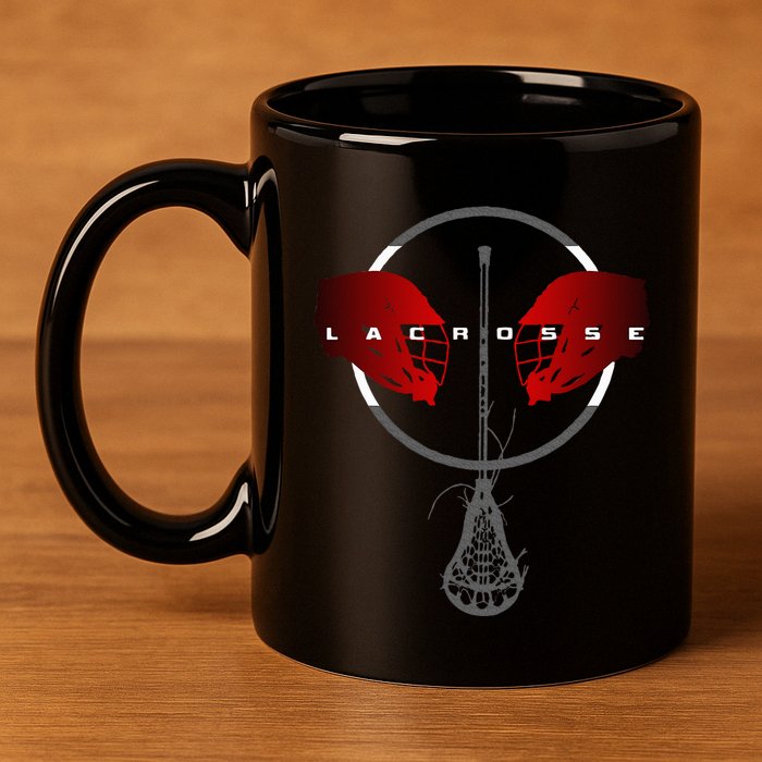 Lacrosse Apparel Lacrosse 11oz C Handle Ceramic Mug