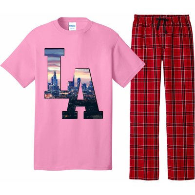 Los Angeles La Skyline Pajama Set