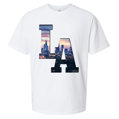 Los Angeles La Skyline Sueded Cloud Jersey T-Shirt