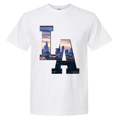 Los Angeles La Skyline Garment-Dyed Heavyweight T-Shirt