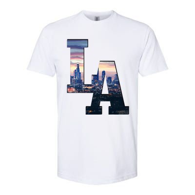 Los Angeles La Skyline Softstyle CVC T-Shirt