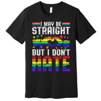 LGBT Ally Lesbian Gay Straight Alliance Support Premium T-Shirt