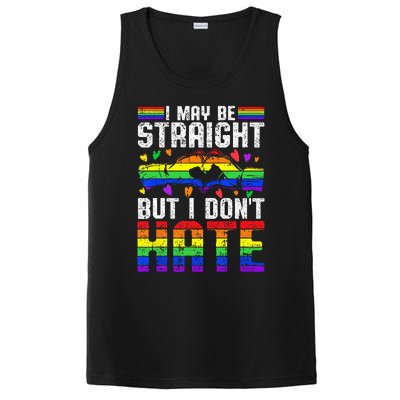 LGBT Ally Lesbian Gay Straight Alliance Support PosiCharge Competitor Tank