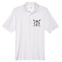 Love Arrows Men's Origin Performance Pique Polo