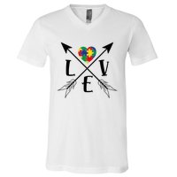 Love Arrows V-Neck T-Shirt