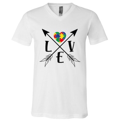 Love Arrows V-Neck T-Shirt