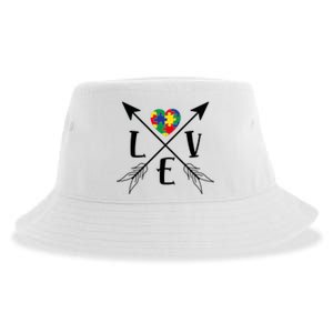 Love Arrows Sustainable Bucket Hat