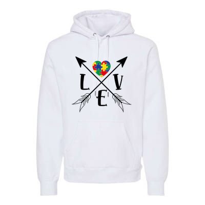 Love Arrows Premium Hoodie