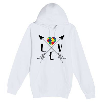 Love Arrows Premium Pullover Hoodie