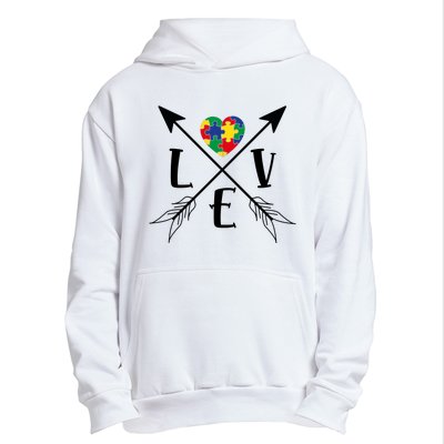 Love Arrows Urban Pullover Hoodie