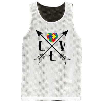 Love Arrows Mesh Reversible Basketball Jersey Tank