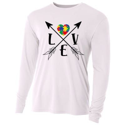 Love Arrows Cooling Performance Long Sleeve Crew