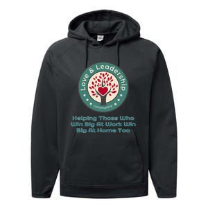 Love And Leadership Performance Fleece Hoodie