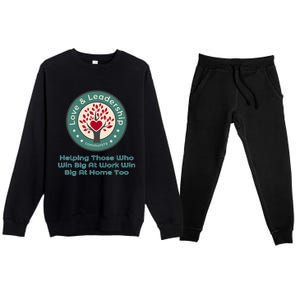 Love And Leadership Premium Crewneck Sweatsuit Set