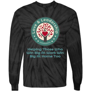 Love And Leadership Tie-Dye Long Sleeve Shirt