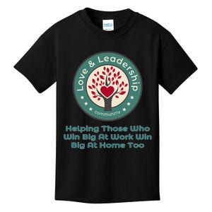 Love And Leadership Kids T-Shirt