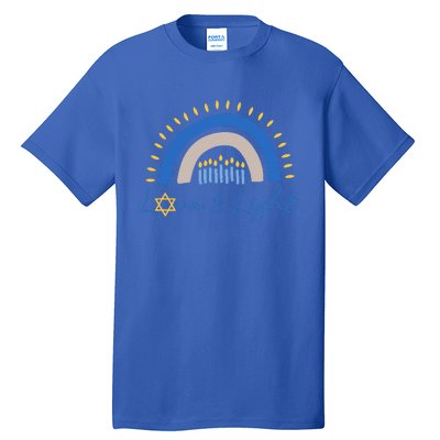 Love and Light Hanukkah Jew Menorah Jewish Chanukah  Tall T-Shirt