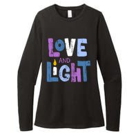 Love And Light Hanukkah Womens CVC Long Sleeve Shirt