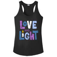 Love And Light Hanukkah Ladies PosiCharge Competitor Racerback Tank