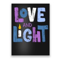 Love And Light Hanukkah Poster