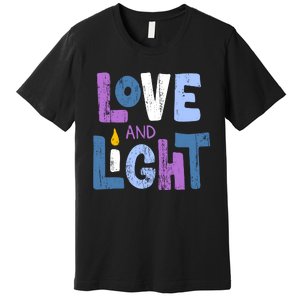 Love And Light Hanukkah Premium T-Shirt