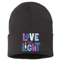 Love And Light Hanukkah Sustainable Knit Beanie