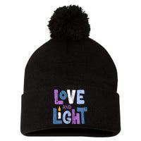 Love And Light Hanukkah Pom Pom 12in Knit Beanie