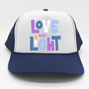 Love And Light Hanukkah Trucker Hat