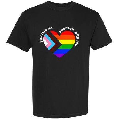 Lgbt Ally Lgbt Month You Ca.N Be Yourself Pride Garment-Dyed Heavyweight T-Shirt