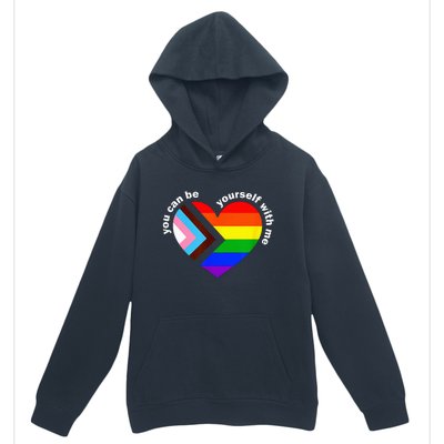 Lgbt Ally Lgbt Month You Ca.N Be Yourself Pride Urban Pullover Hoodie