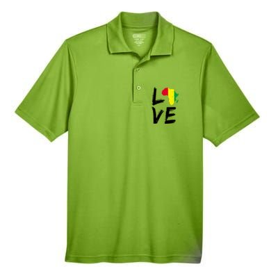 Love Africa Logo Men's Origin Performance Pique Polo