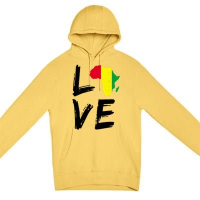 Love Africa Logo Premium Pullover Hoodie