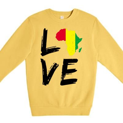 Love Africa Logo Premium Crewneck Sweatshirt