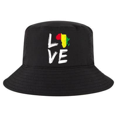 Love Africa Logo Cool Comfort Performance Bucket Hat