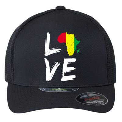 Love Africa Logo Flexfit Unipanel Trucker Cap