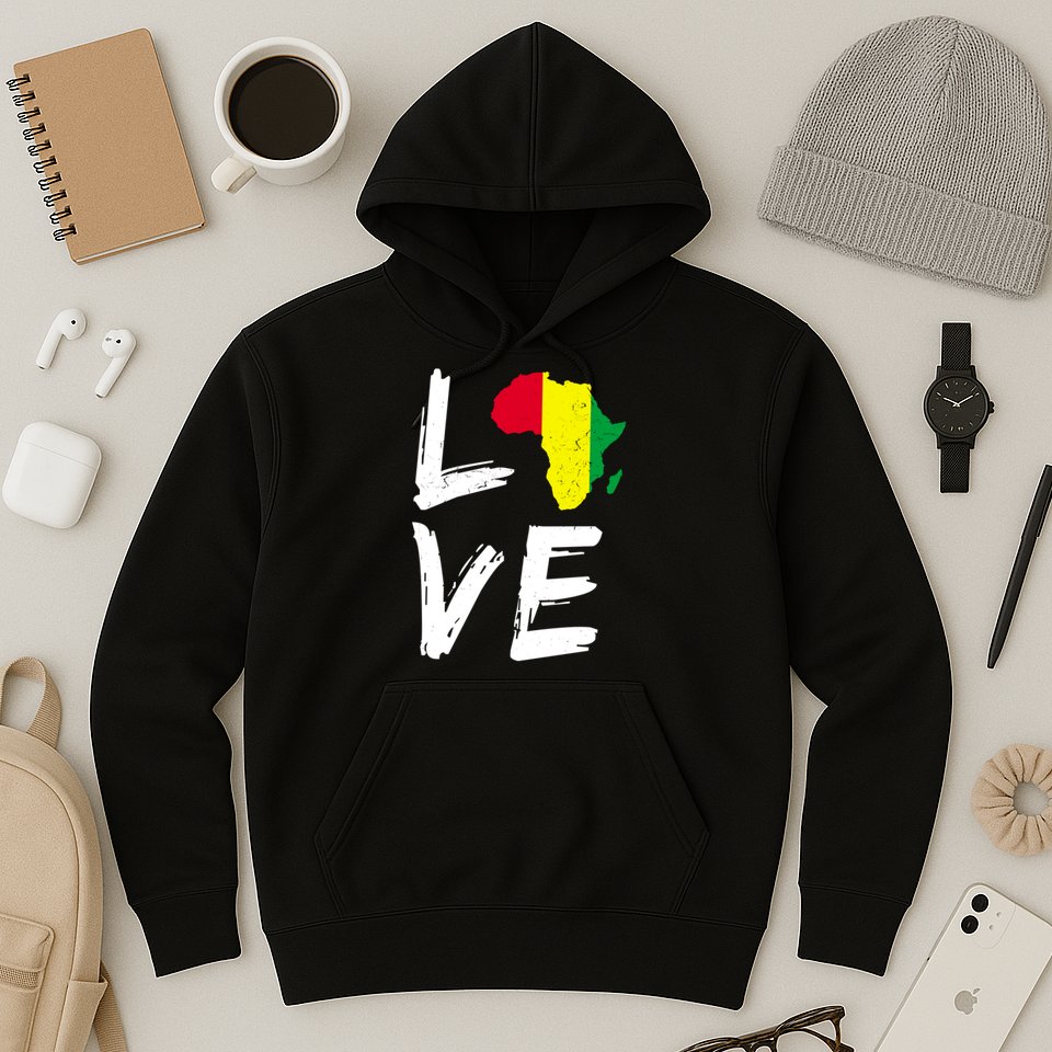 Love Africa Logo Hoodie
