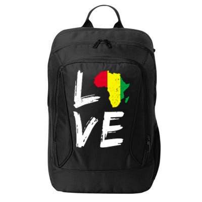 Love Africa Logo City Backpack