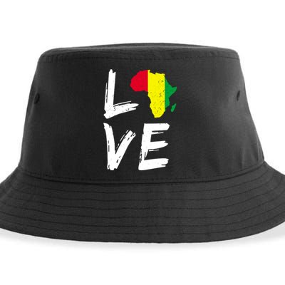 Love Africa Logo Sustainable Bucket Hat