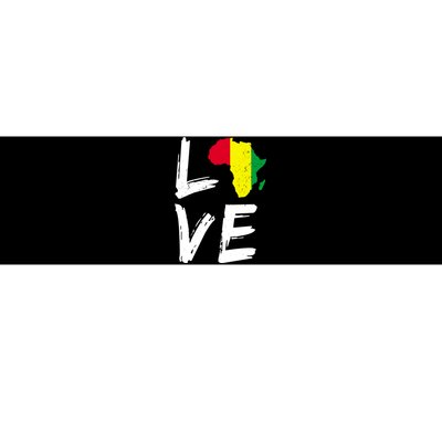 Love Africa Logo Bumper Sticker