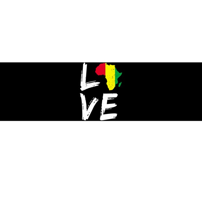 Love Africa Logo Bumper Sticker