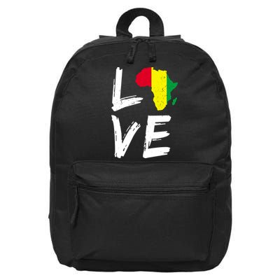 Love Africa Logo 16 in Basic Backpack