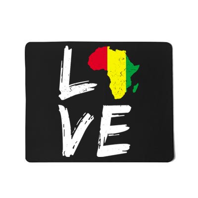 Love Africa Logo Mousepad