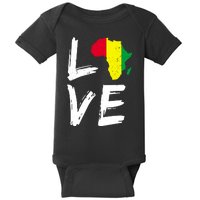 Love Africa Logo Baby Bodysuit